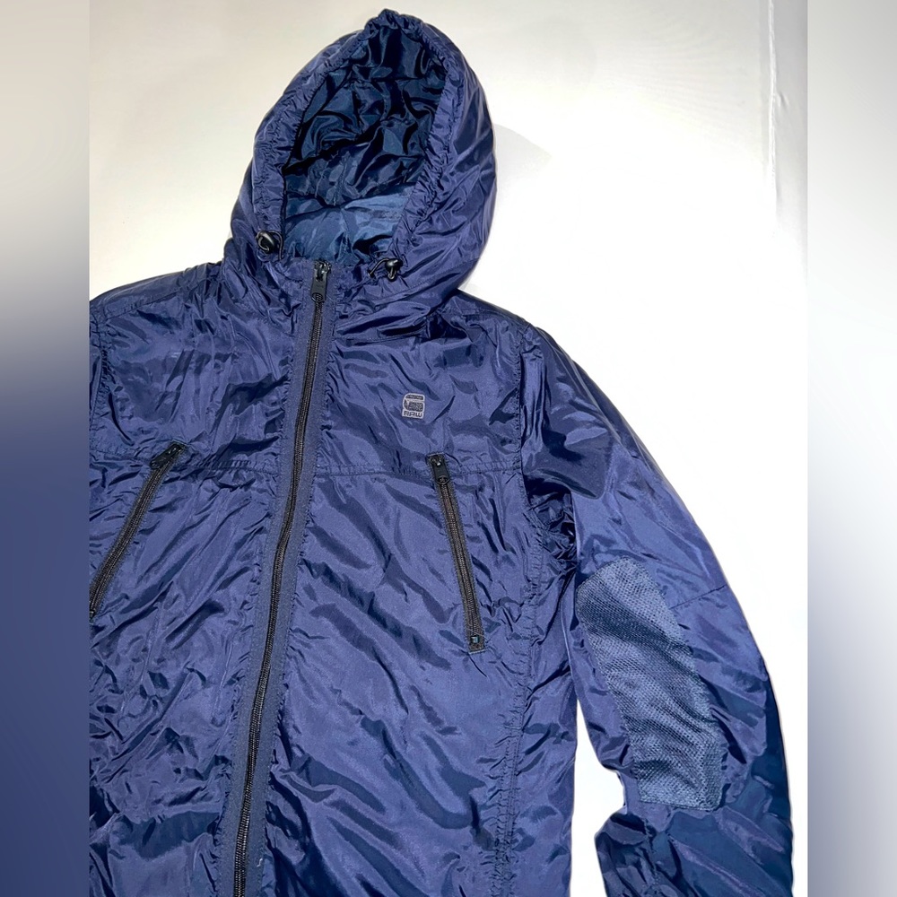 G Star Hoodie windbreaker puff jacket * LIKE NEW*